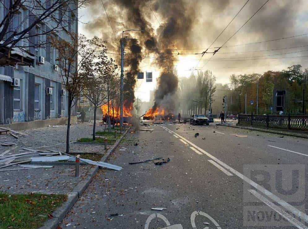 Нанесен ракетный удар по Киеву