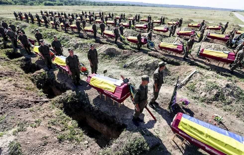 Потери Украины и близко не 100 тысяч